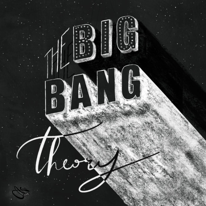 Big Bang - Chalk Lettering by Nesia eARTh