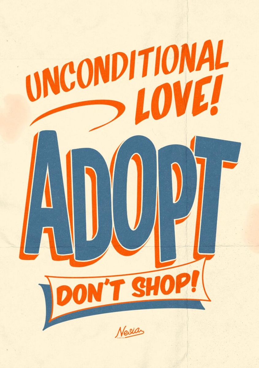 Adopt-dog-sho-card-lettering-nesia-earth