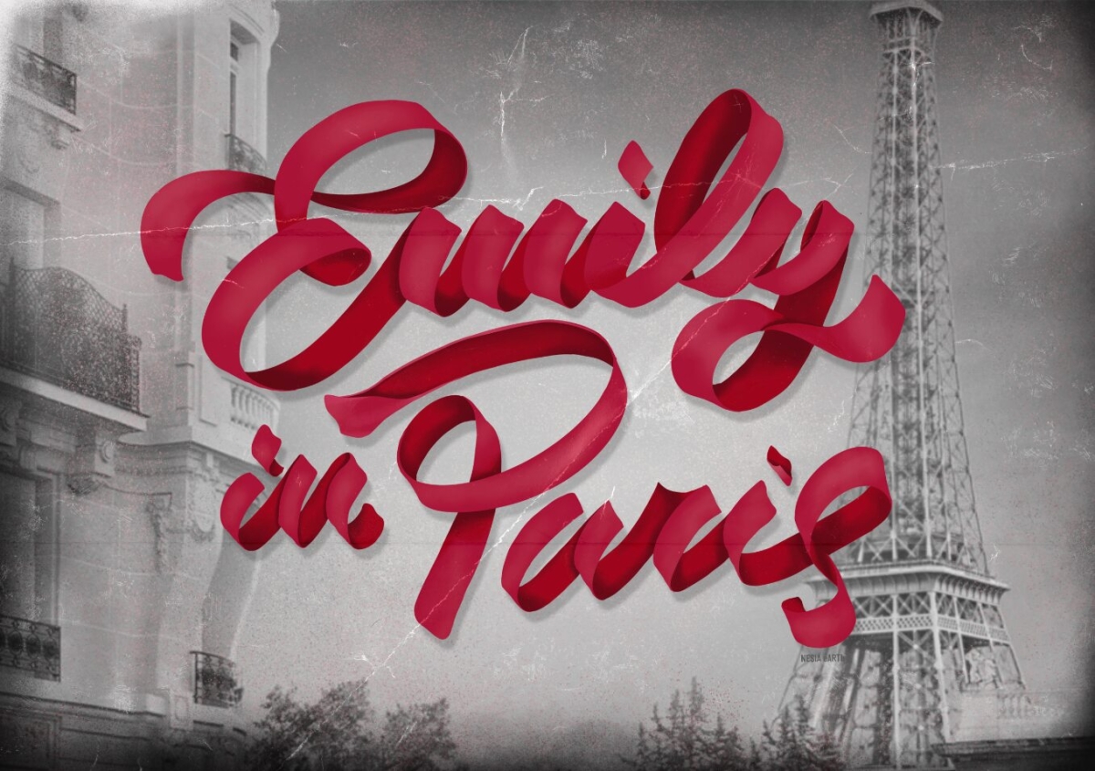 Emily-In-Paris-Ribbon-Lettering-nesia-earth